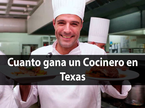 ¿Cuánto gana un Cocinero en Texas?