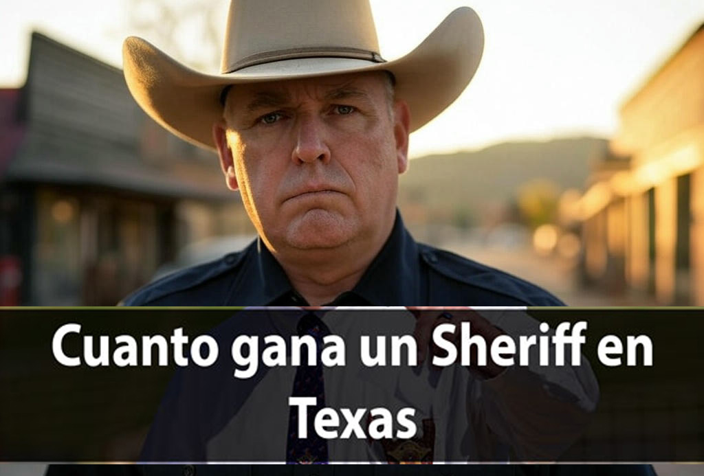 ¿Cuánto gana un Sheriff en Texas?